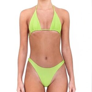 Bamba Swim Lime Green Bikini
